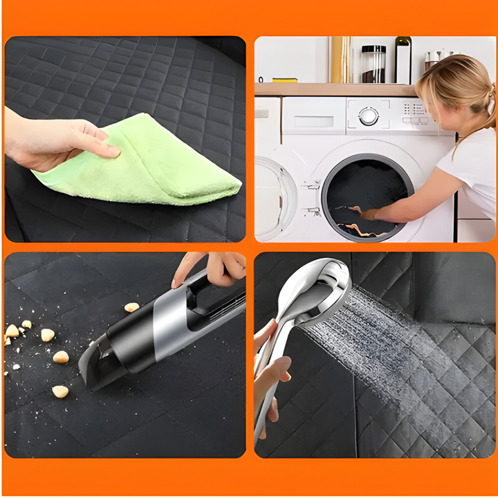 Dog Car Seat Extension with Hard Floor