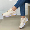 Womens mesh patchwork sneakers