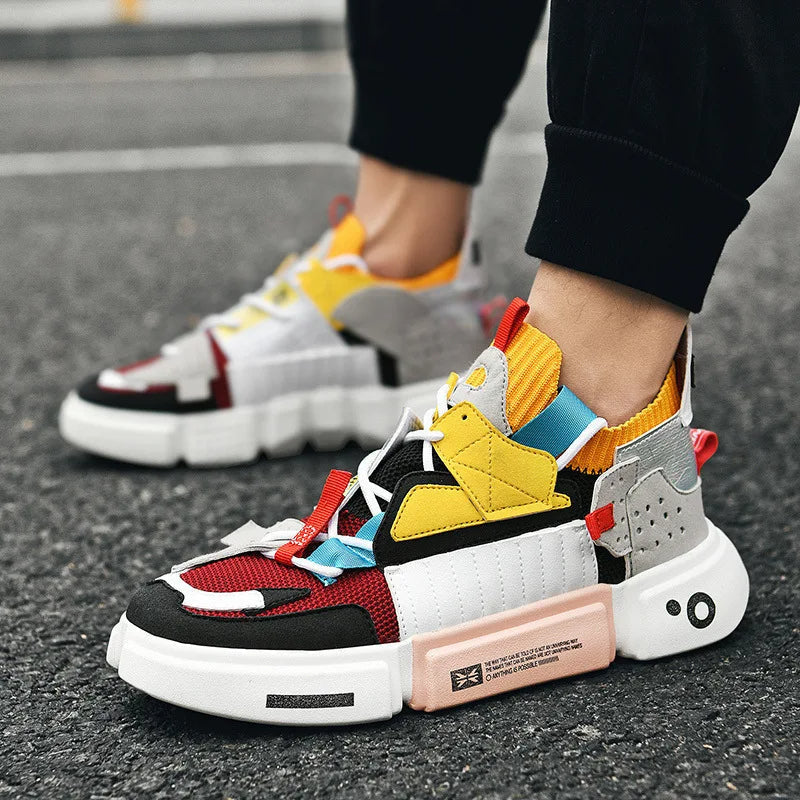 Breathable Mesh Sneakers for Men