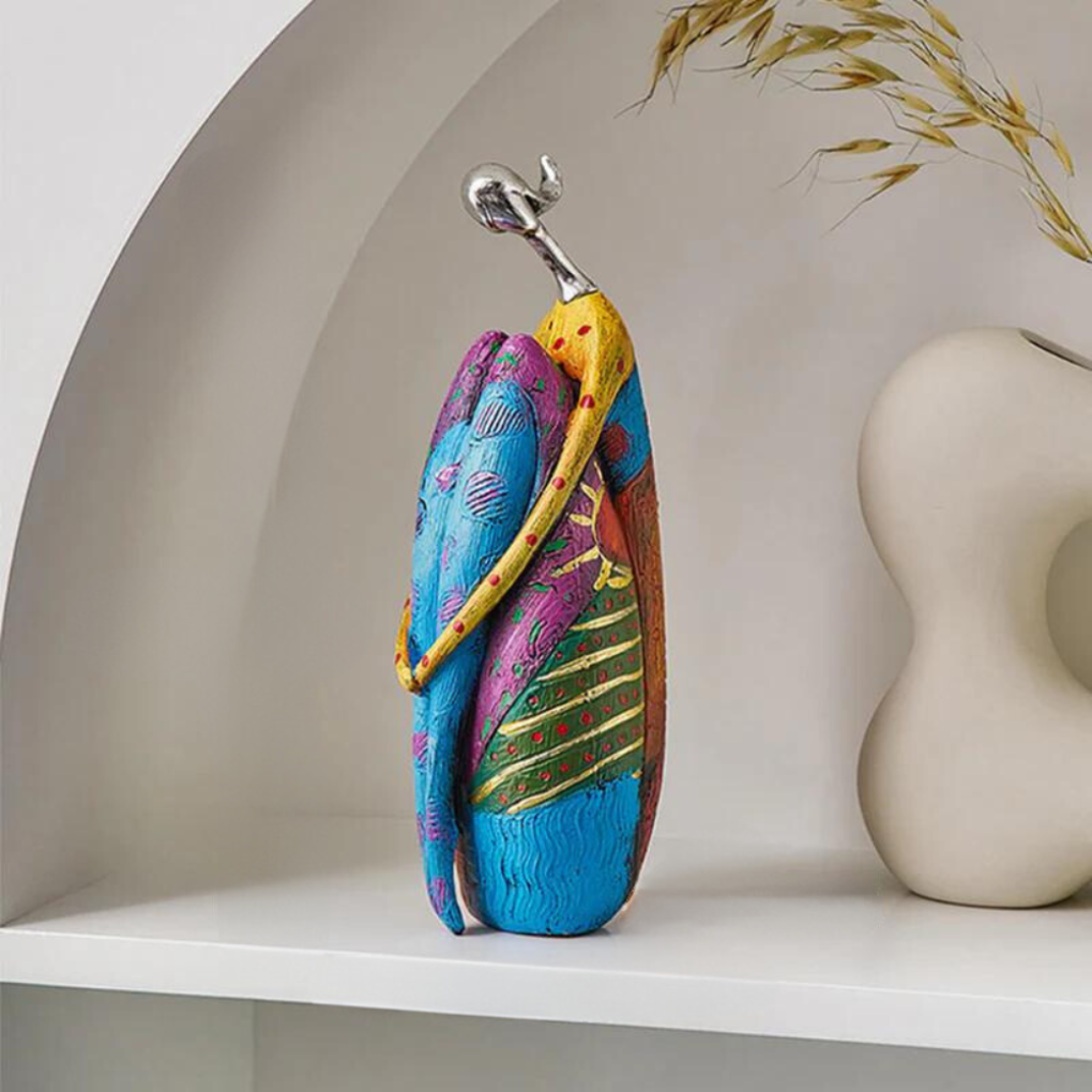 Artistic Modern Abstract Woman Resin Sculpture