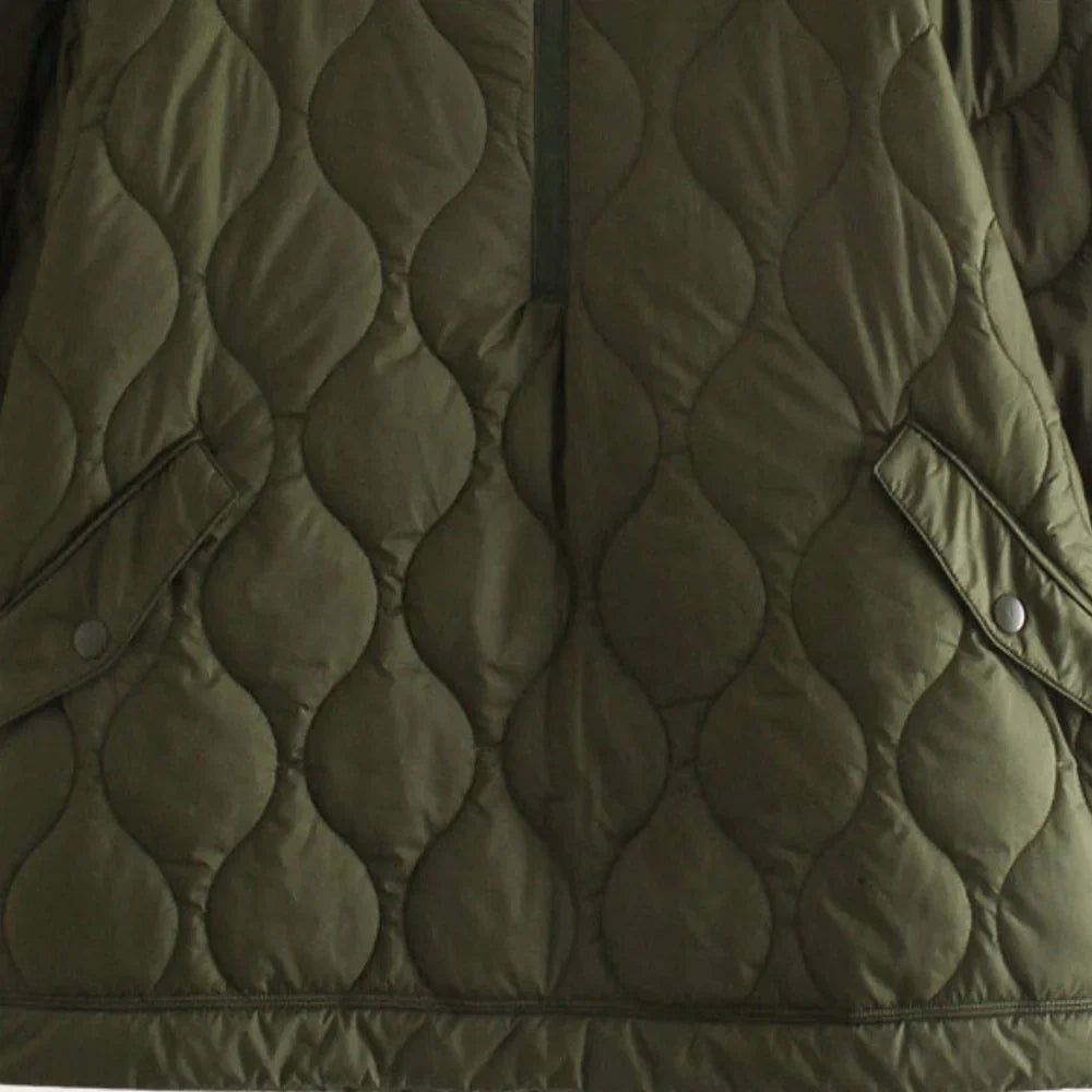 Versatile Women's Short-Sleeve Coat