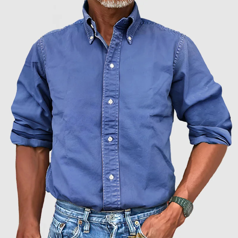 Classic Men's Long-Sleeve Shirt