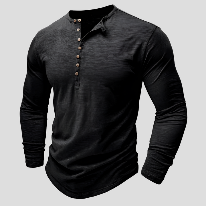 Loose Men's Cotton Shirt – Casual Everyday Style
