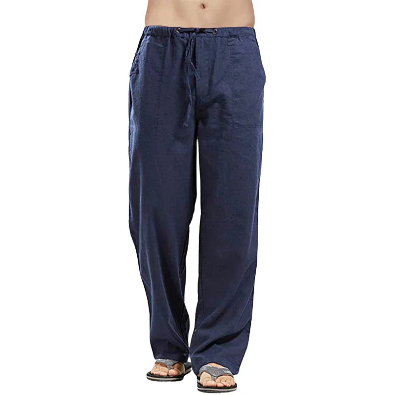 Lino – Breathable Linen Men's Pants with Oversized Fit