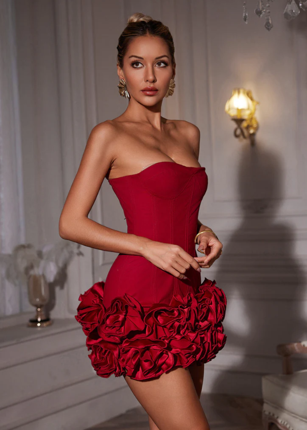 Women's Corset Mini Dress