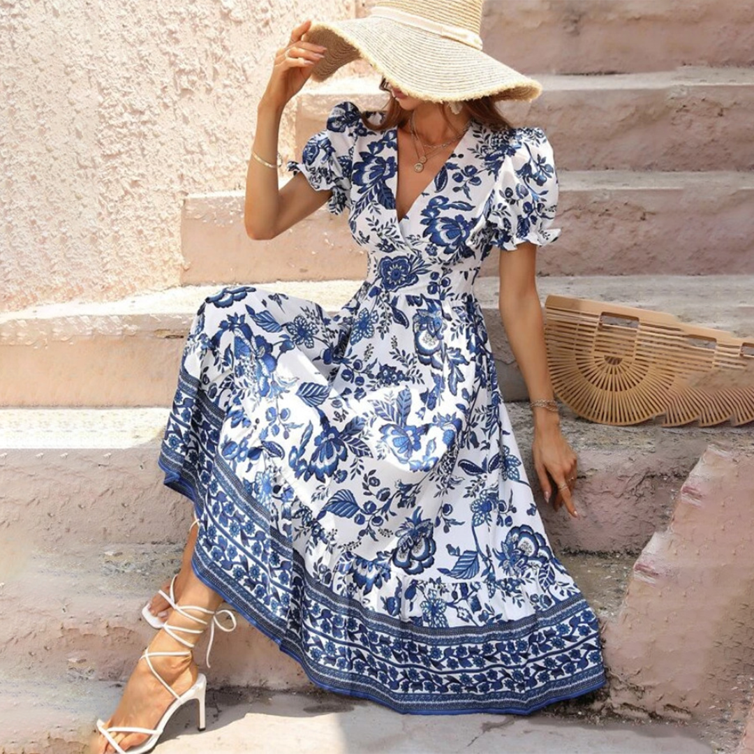 Elegant Floral Dress