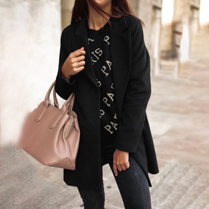 Classic Women's Wool-Blend Coat