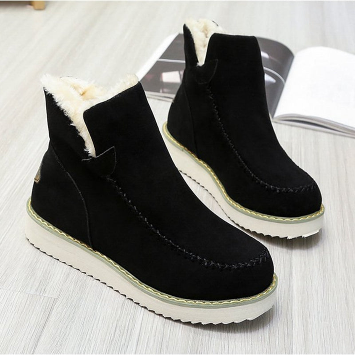 Fur-Lined Winter Shoes