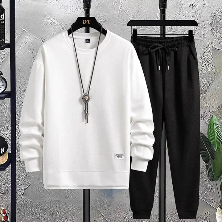 Relaxed Sporty Tracksuit for Men