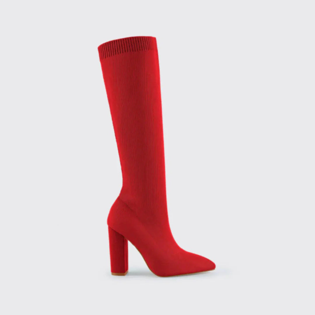 Women's Knee-High Stretch Boots
