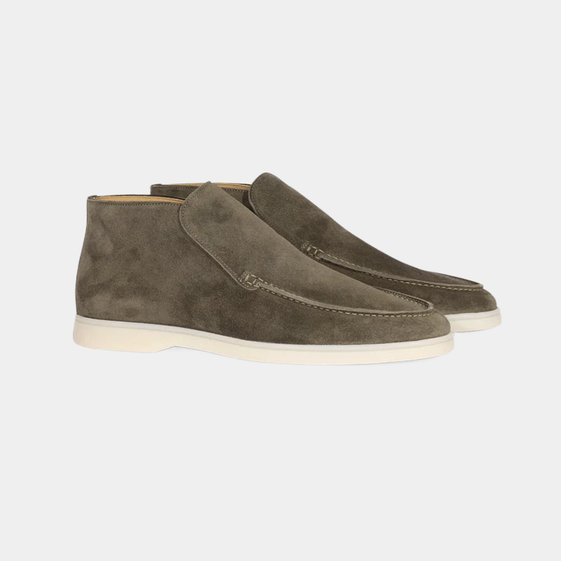 Elegant Calf Suede Men's Loafer Understated Sophistication for Every Occasion
