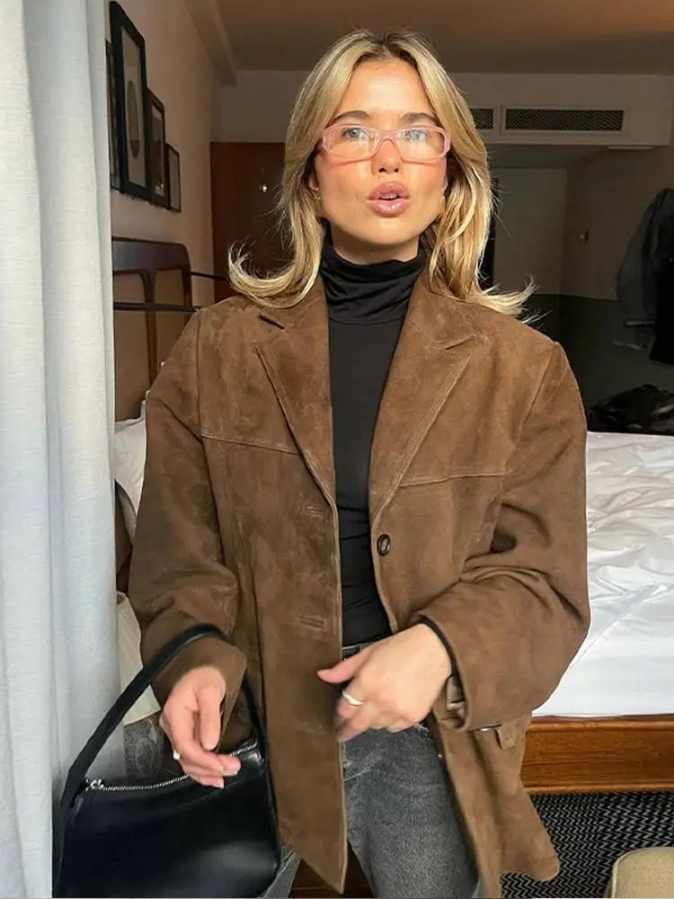 Women's Classic Suede Jacket