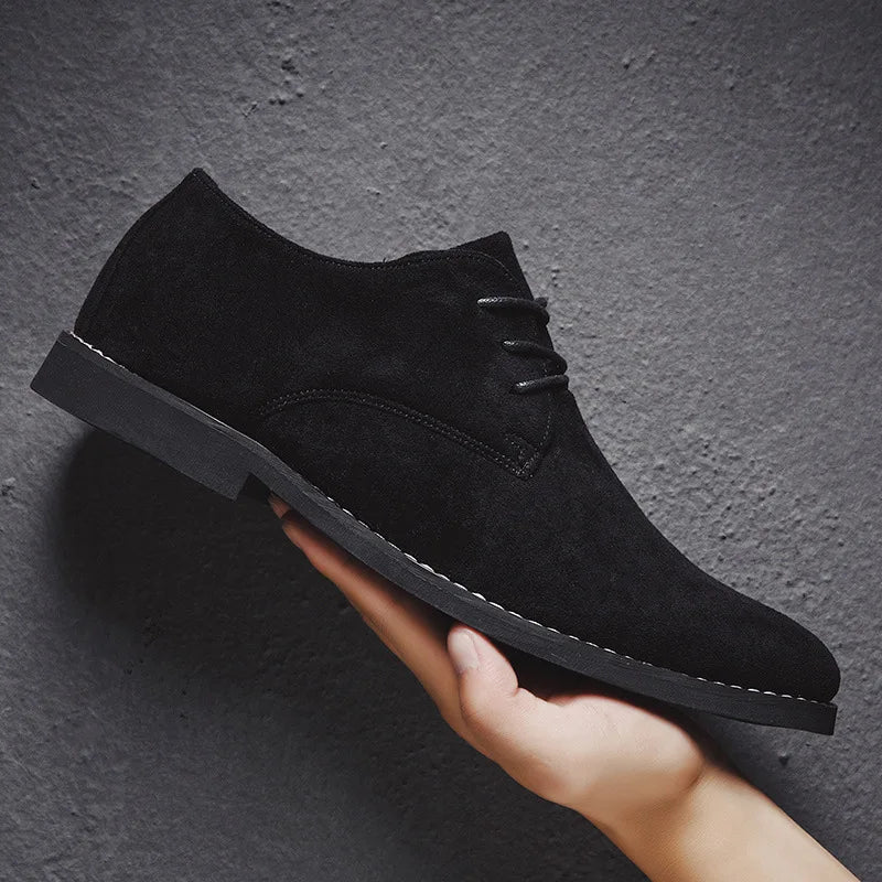 Suede Oxford Shoes for Men