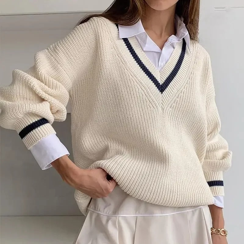 V-Neck Sweater for Women