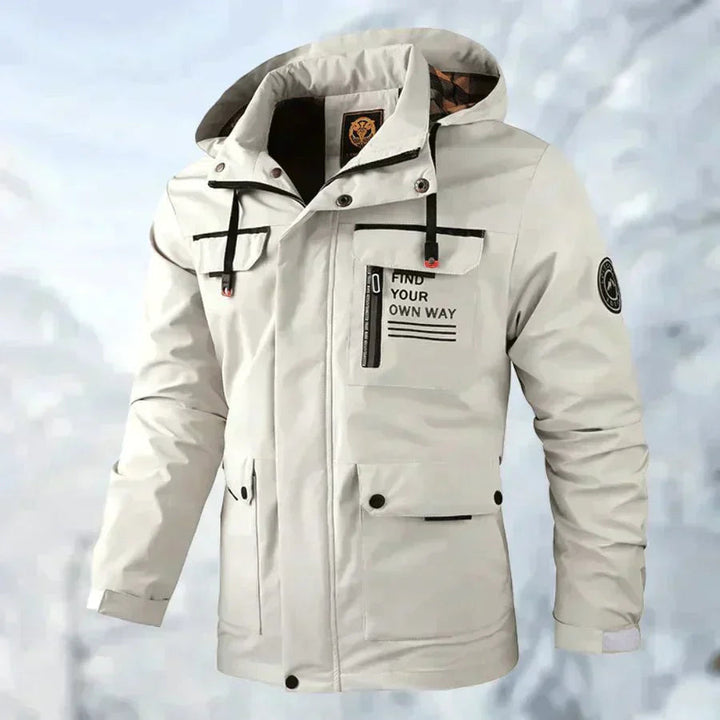 Cael – Men's Wind and Waterproof Hooded Jacket