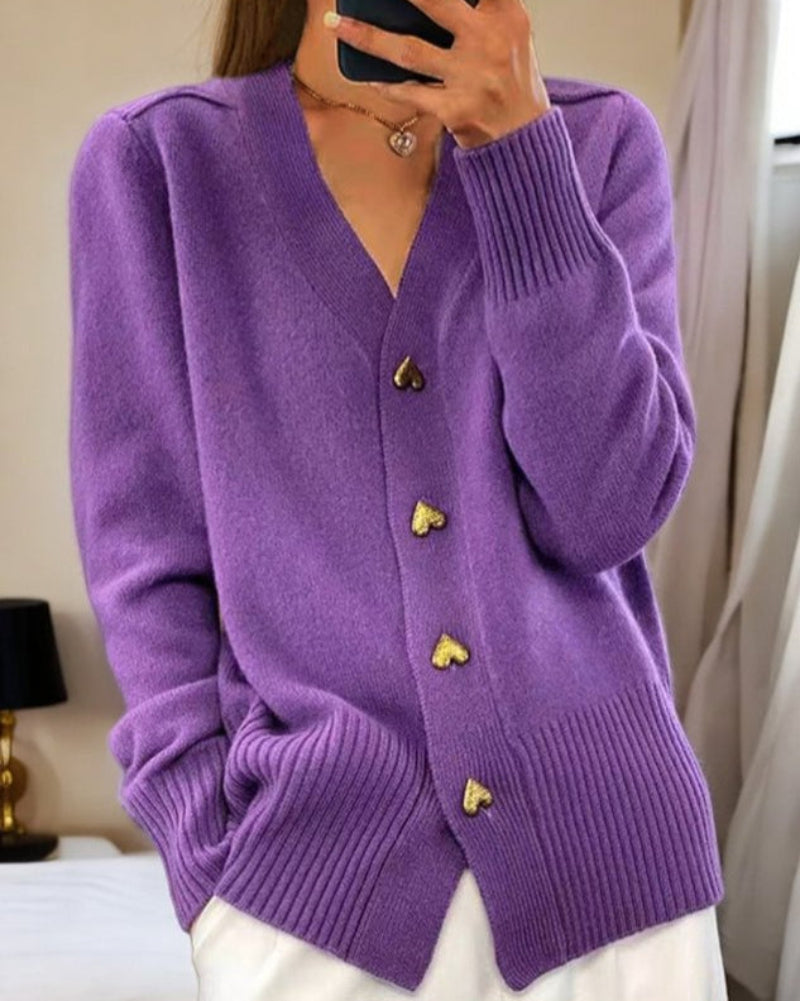 Warmth, Elegance, and Timeless Feminine Charm Cardigan